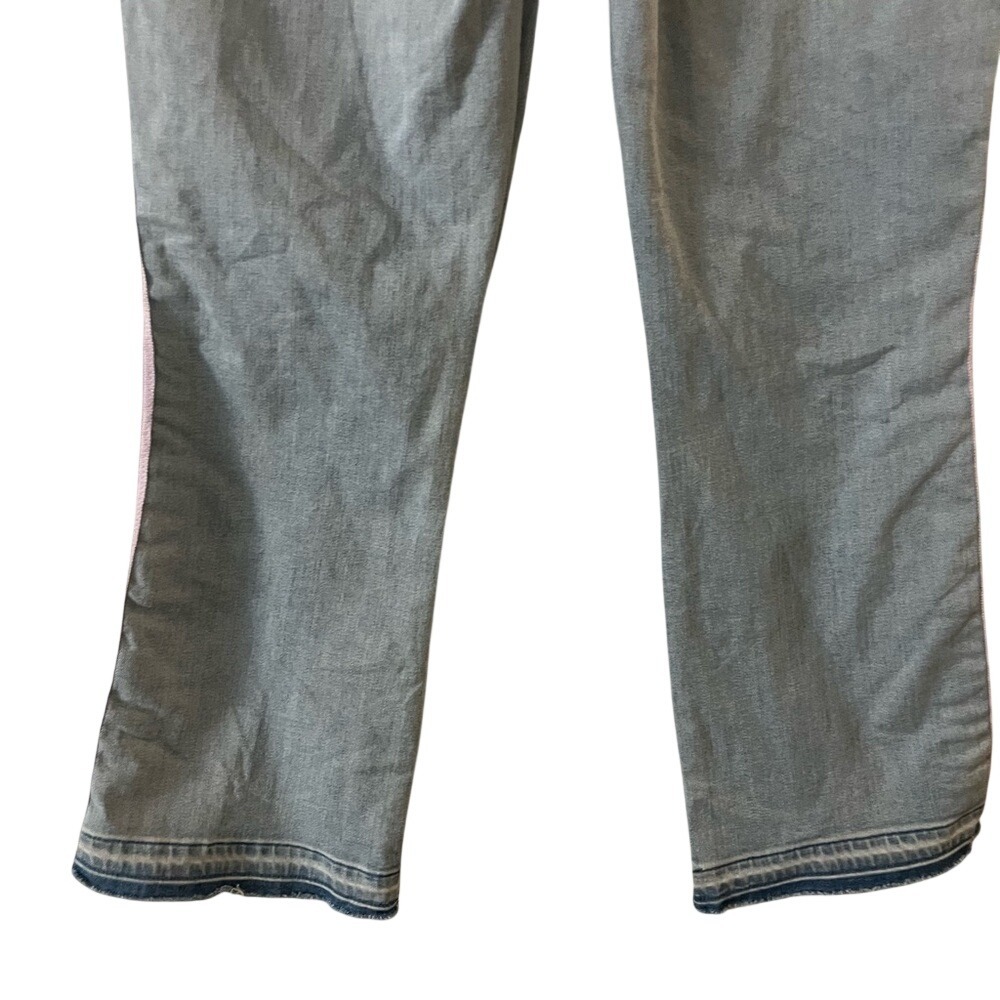 Veronica Beard High Rise Jeans Baby Boot Carolyn Ribbon Stripe‎ Aire 29/8 - Picture 12 of 14